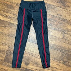 Zumba Fitness Black and Red Leggings
